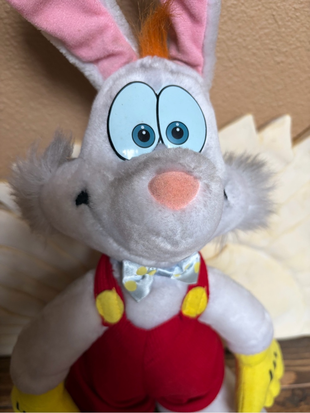 Disney Roger Rabbit 17 inch 1987 Standing Plush Rabbit - Picture 4 of 15